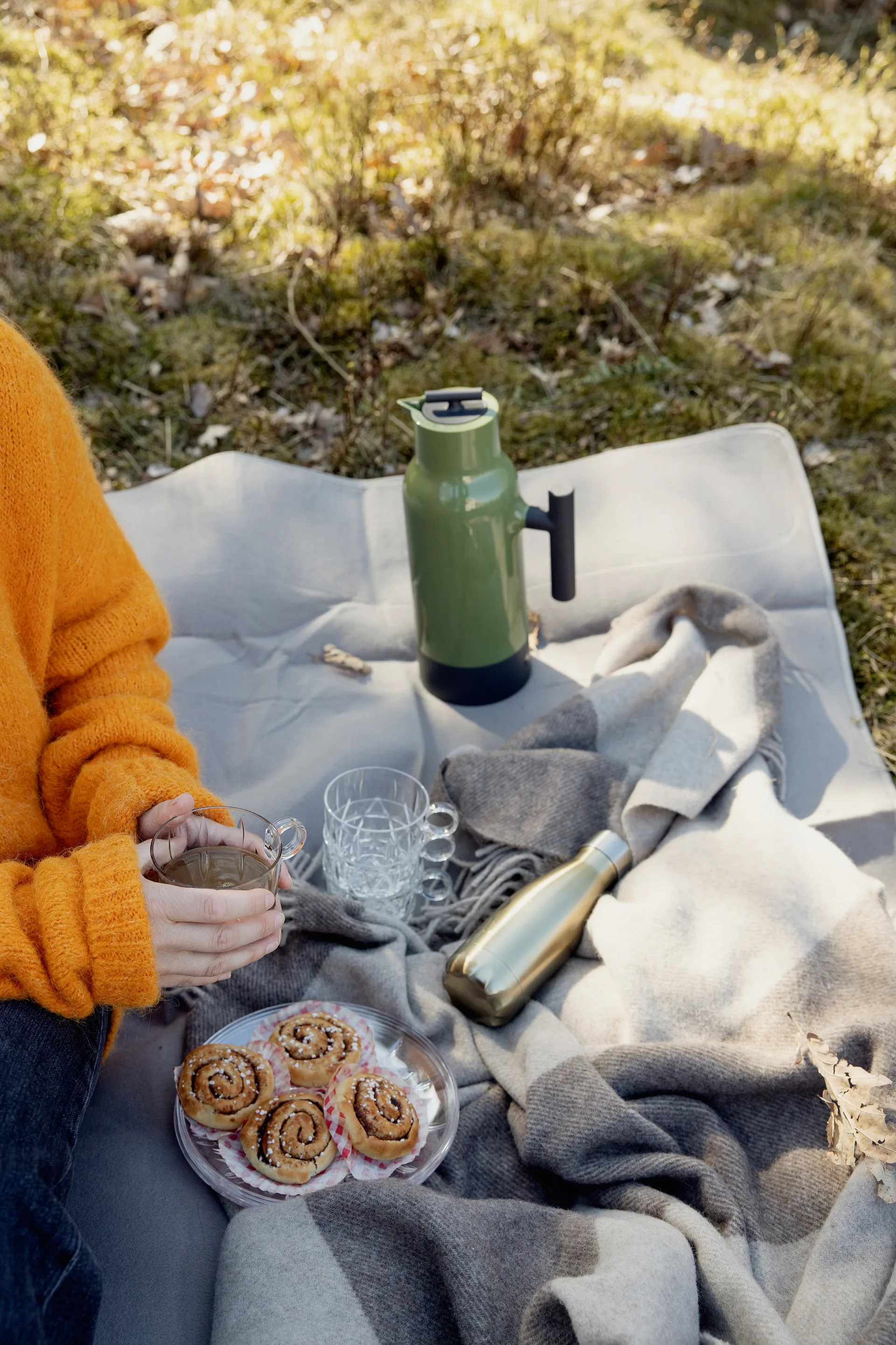 Tasse à café Picknick Lot de 4, Transparent Sagaform
