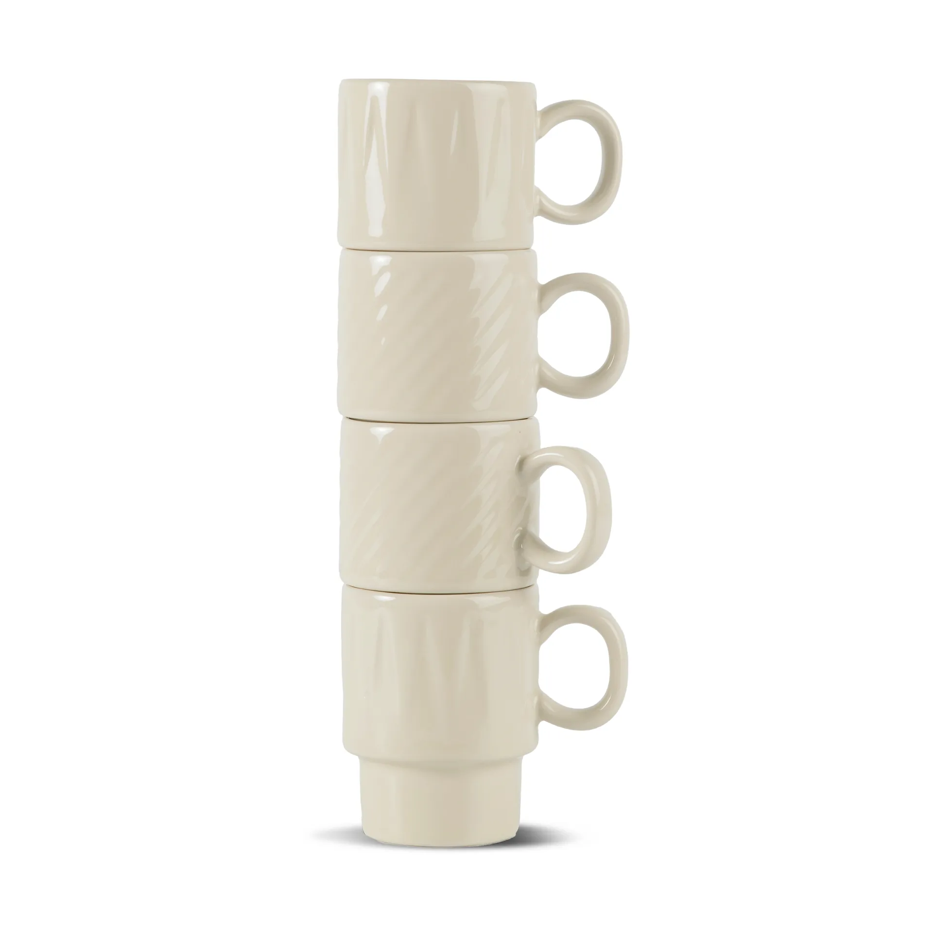 Tasse à espresso Coffee & More, lot de 4, Beige Sagaform