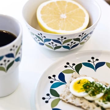 Tasse à thé et soucoupe Retro - blanc - Sagaform