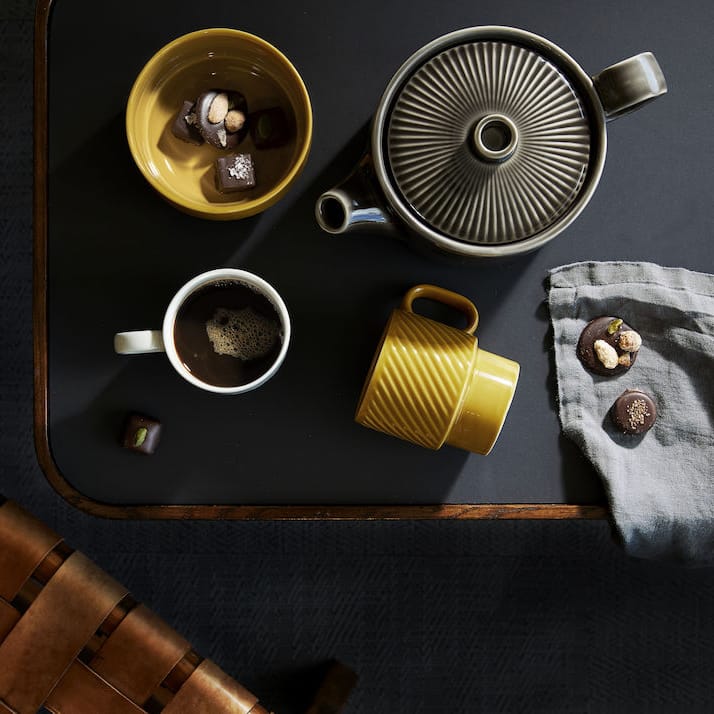 Tasse Coffe & More, jaune Sagaform
