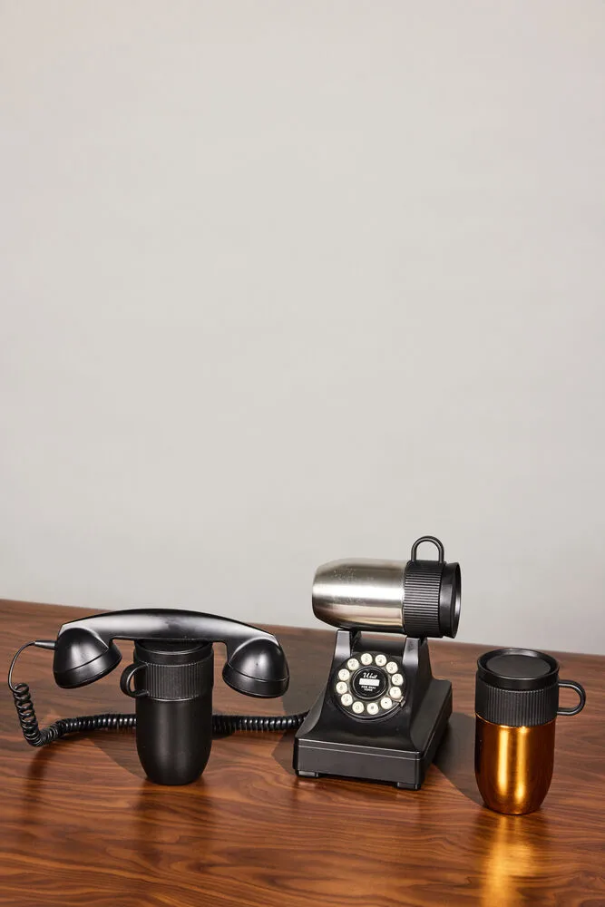 Tasse de voiture thermos Ted 32 cm, Noir Sagaform