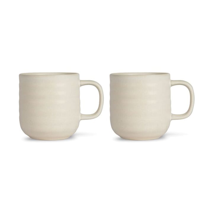 Tasse Ellen 37 cl, lot de 2 - Blanc cassé - Sagaform