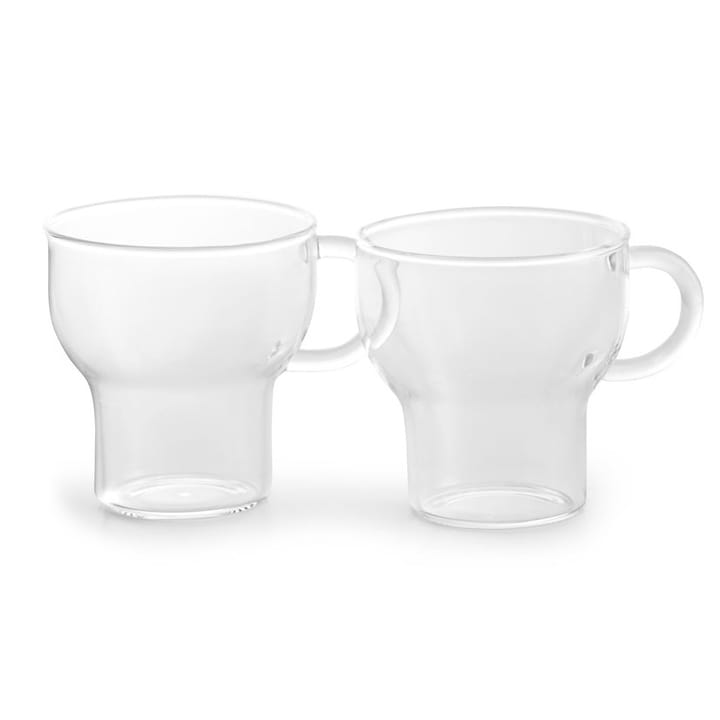 Tasse en verre Sagaform 15 cl Lot de 2 - Transparent - Sagaform