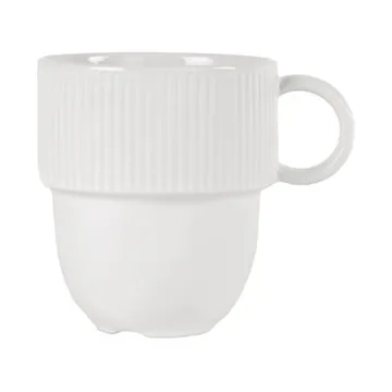 Tasse Inka avec anse 27 cl - Blanc - Sagaform