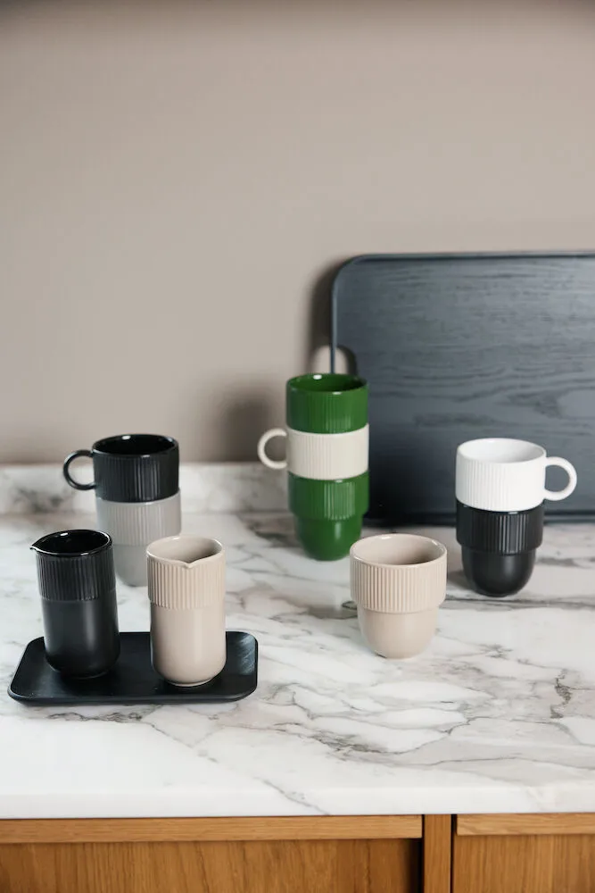 Tasse Inka avec anse 27 cl, Blanc Sagaform