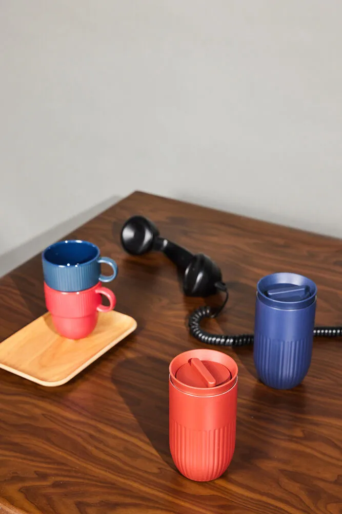 Tasse Inka avec anse 27 cl, Bordeaux Sagaform