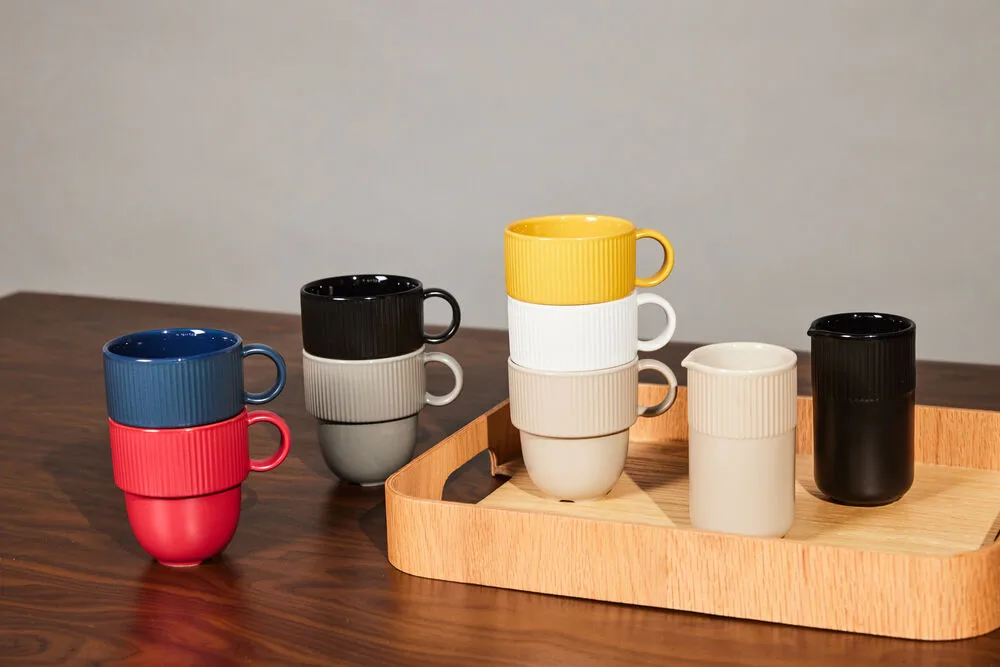 Tasse Inka avec anse 27 cl, Gris. Sagaform