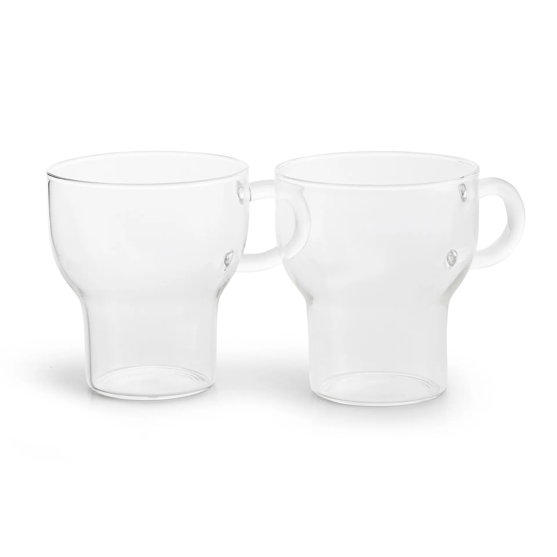 Tasses en verre Sagaform 25cl Lot de 2, Transparent Sagaform