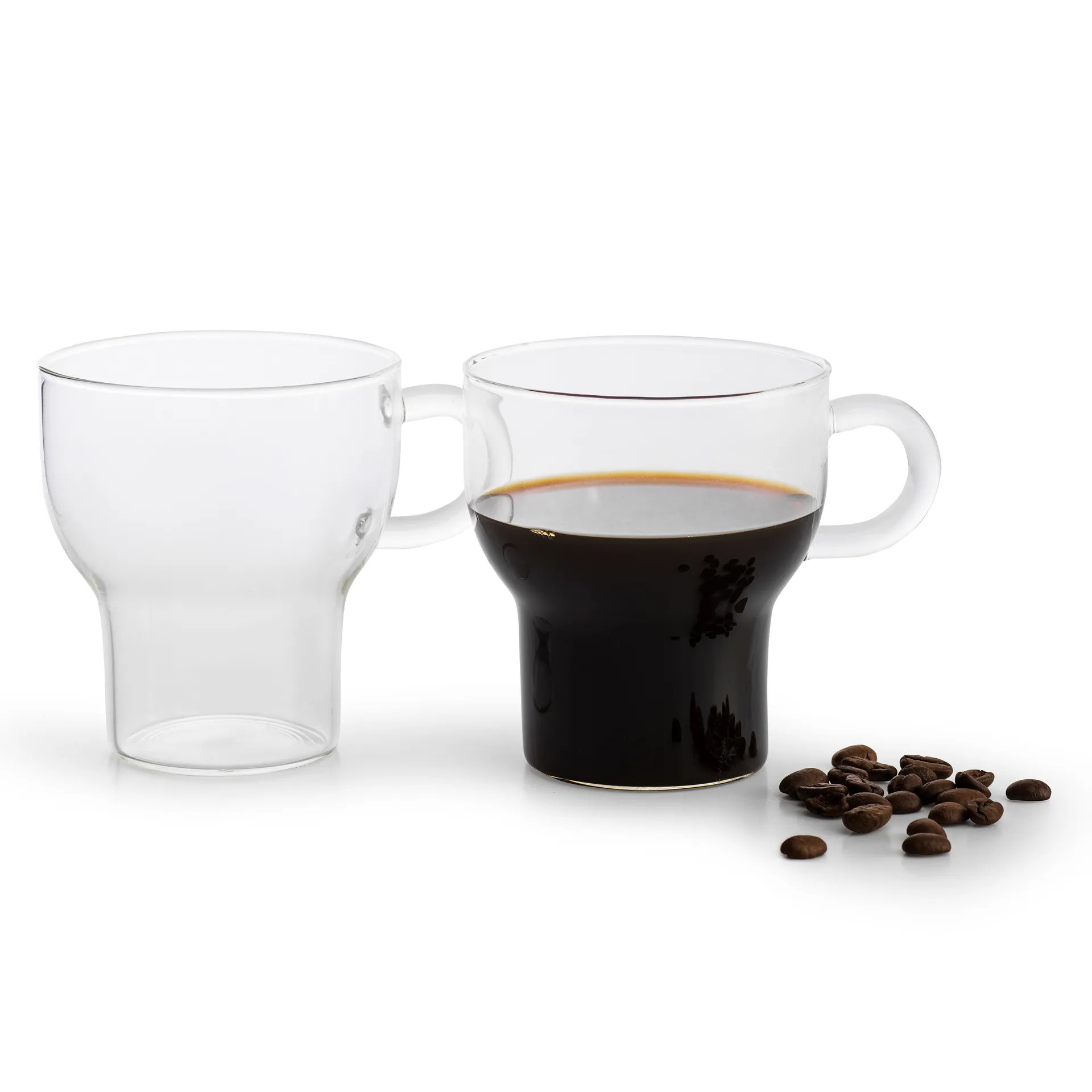 Tasses en verre Sagaform 25cl Lot de 2, Transparent Sagaform