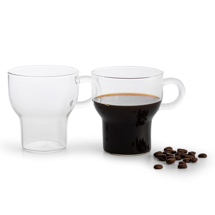 Tasses en verre Sagaform 25cl Lot de 2 - Transparent - Sagaform