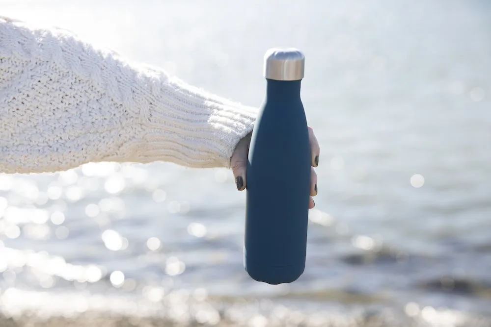 To Go bouteille en fer 50 cl, Bleu Sagaform