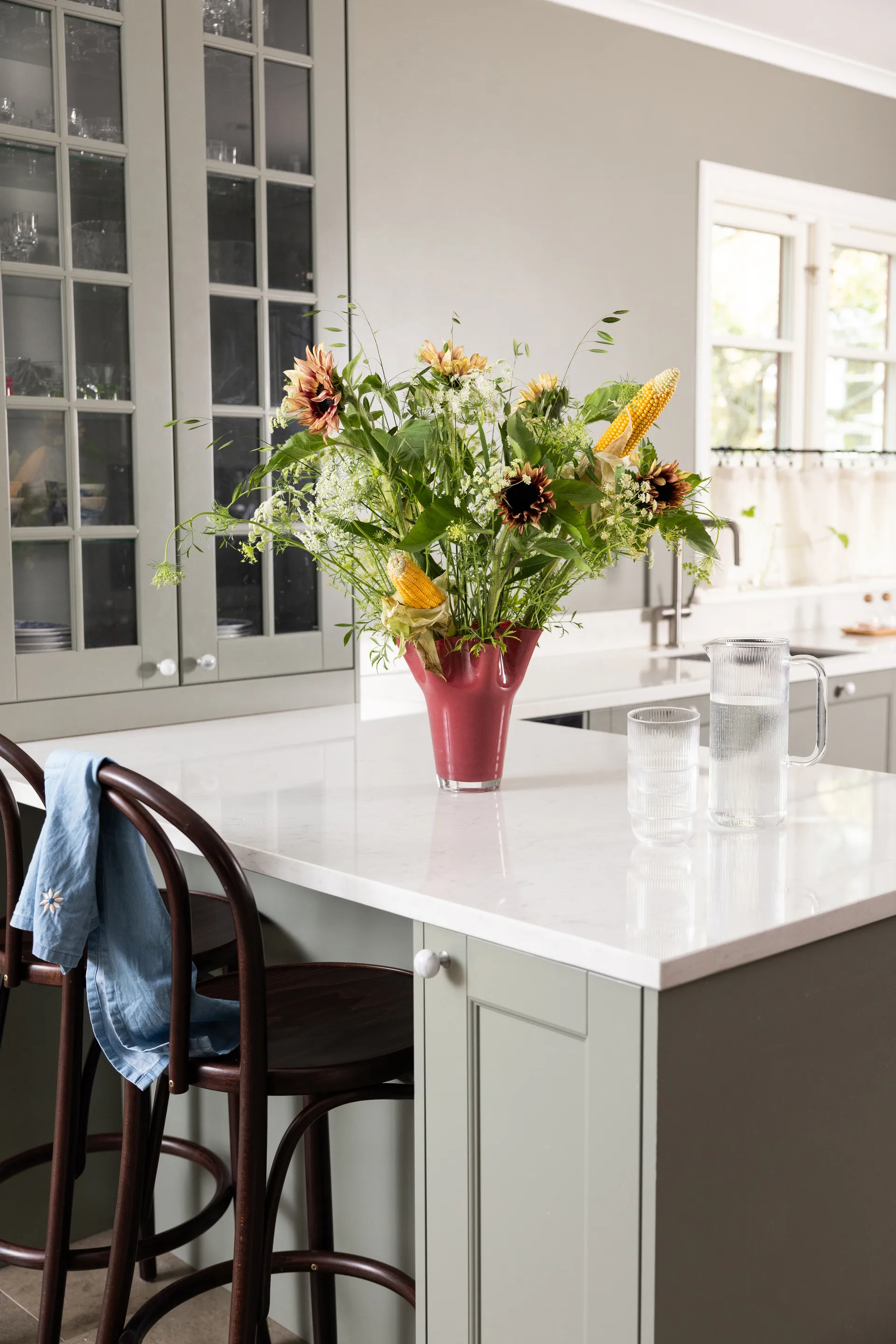 Torchon de cuisine Eden denim 50x70 cm lot de 2, Bleu Sagaform