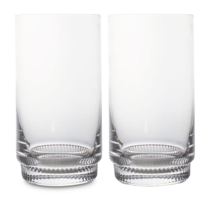 Tumbler haur Saga 34 cl Lot de 2 - Transparent - Sagaform