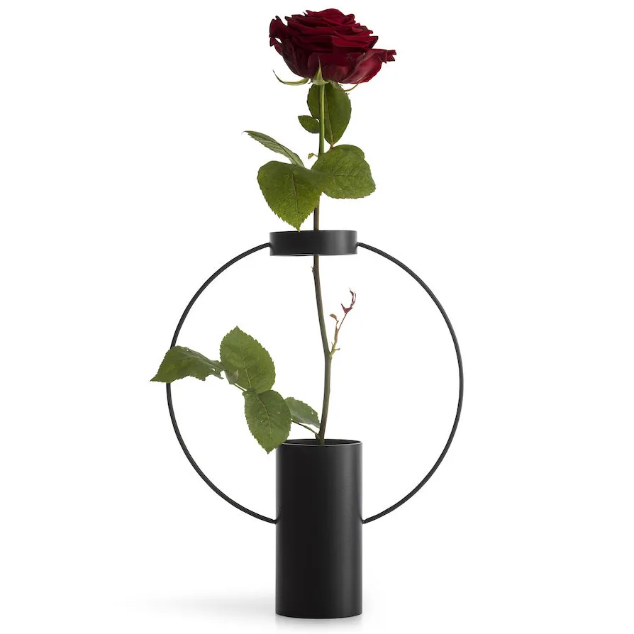 Vase Moon 30 cm, Noir Sagaform