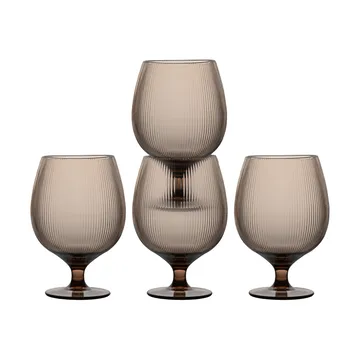 Verre à bière Billi 50 cl lot de 4 - Marron - Sagaform