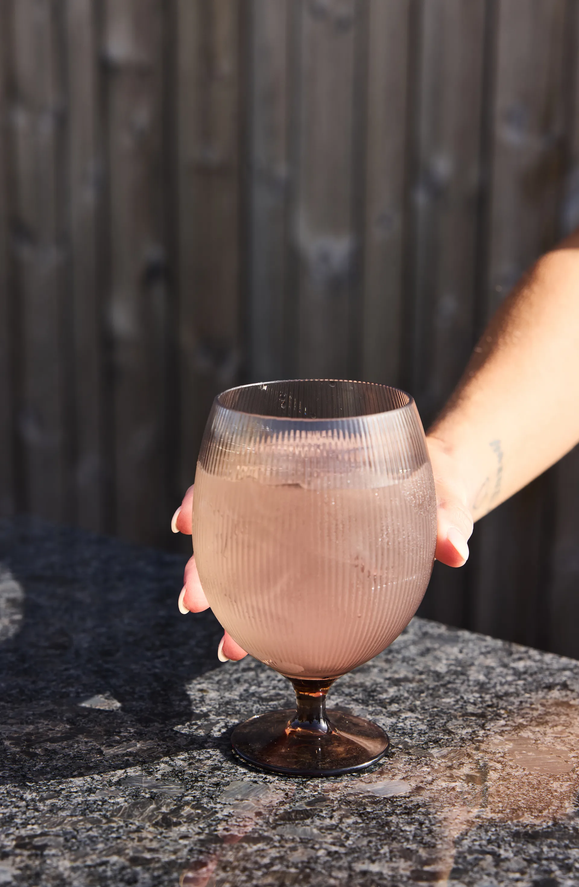 Verre à bière Billi 50 cl lot de 4, Marron Sagaform