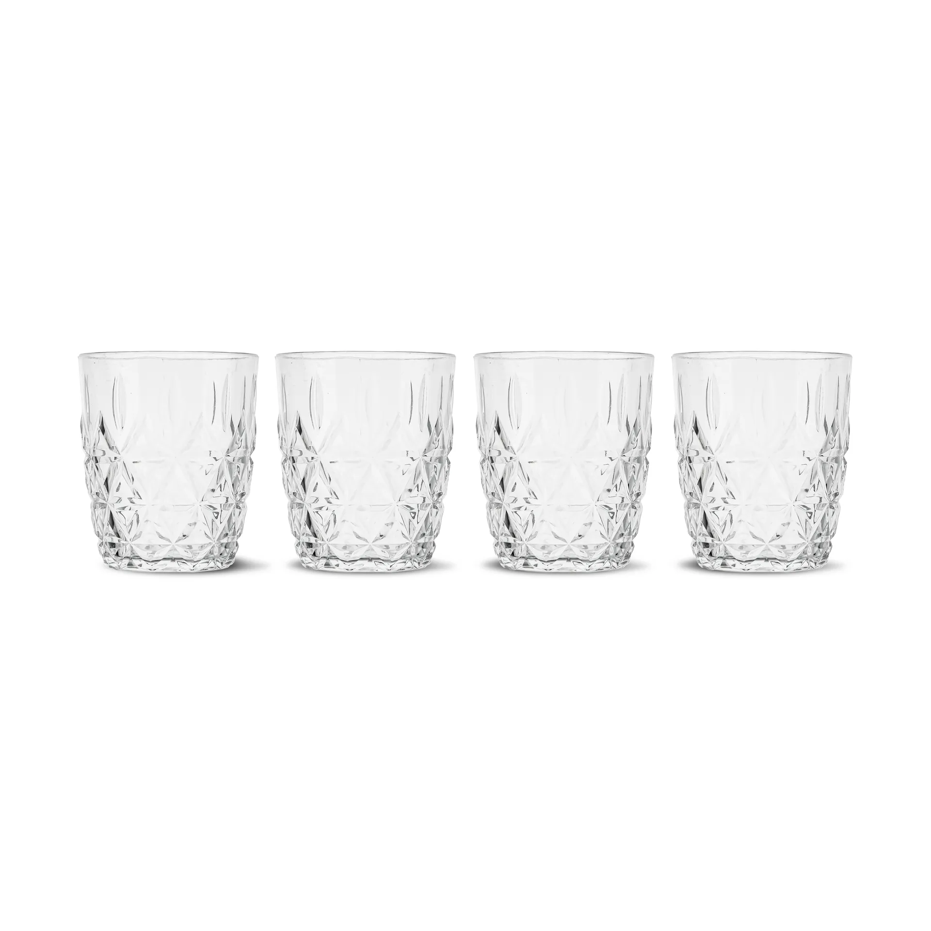 Verre à eau 28 cl Picknick Juni  lot de 4, Clair Sagaform