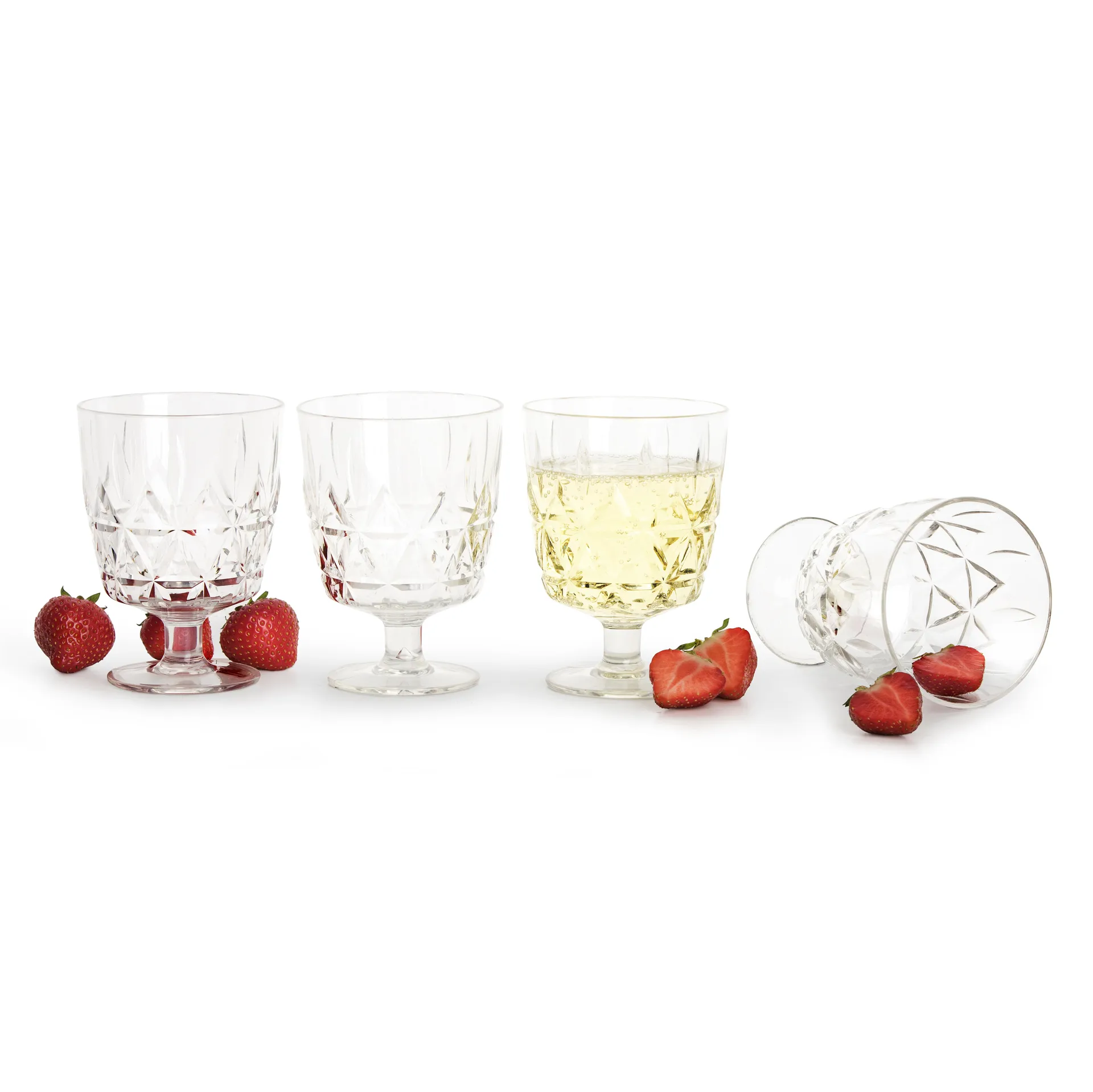 Verre Picknick Juni lot de 4, 30 cl Sagaform
