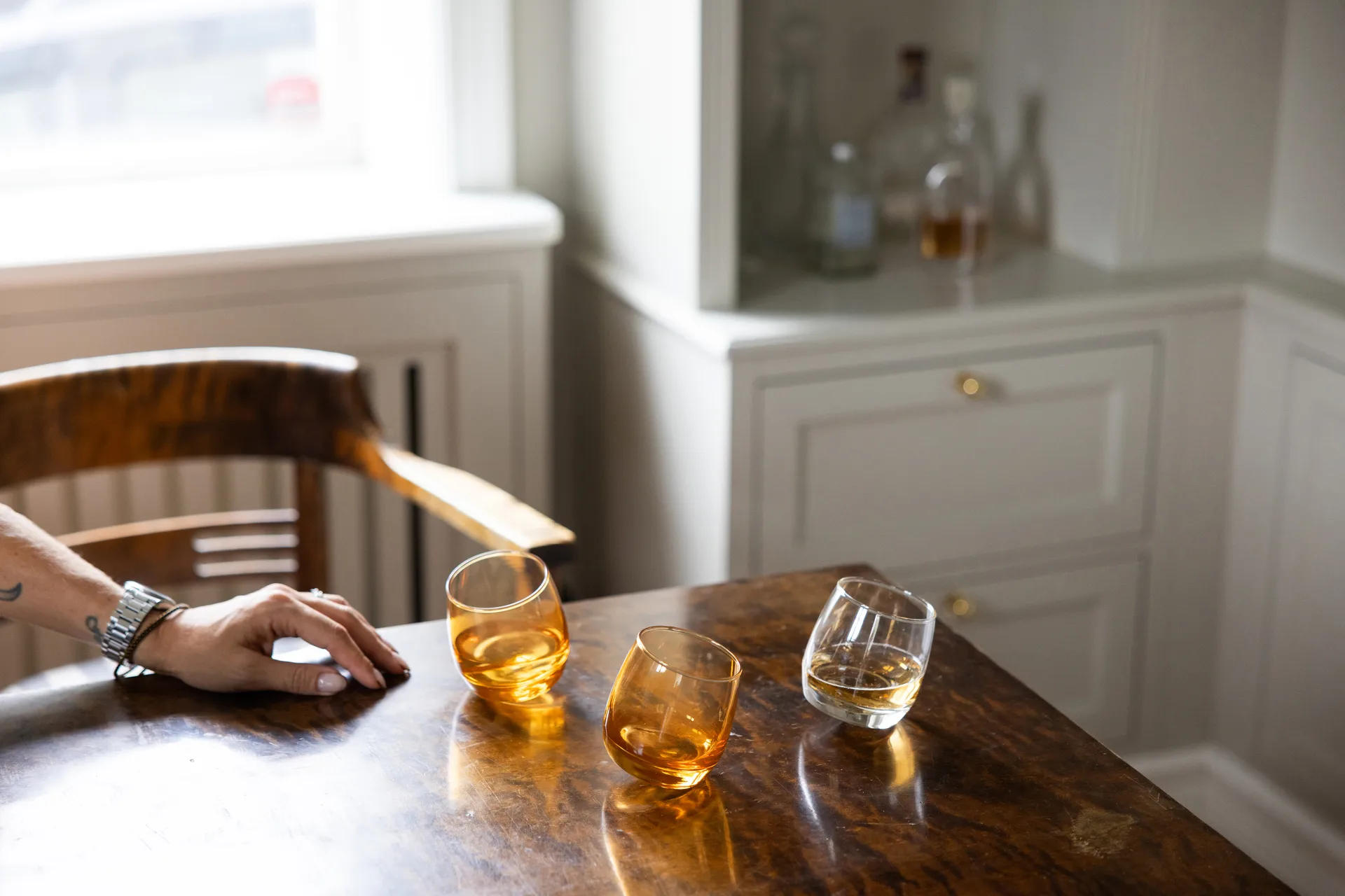 Verres tumblers Sagaform avec fond arrondi 30 cl lot de 6, Ambre Sagaform