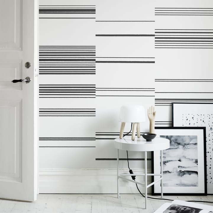 Papier-peint Kallio - noir-blanc - Sandberg Wallpaper