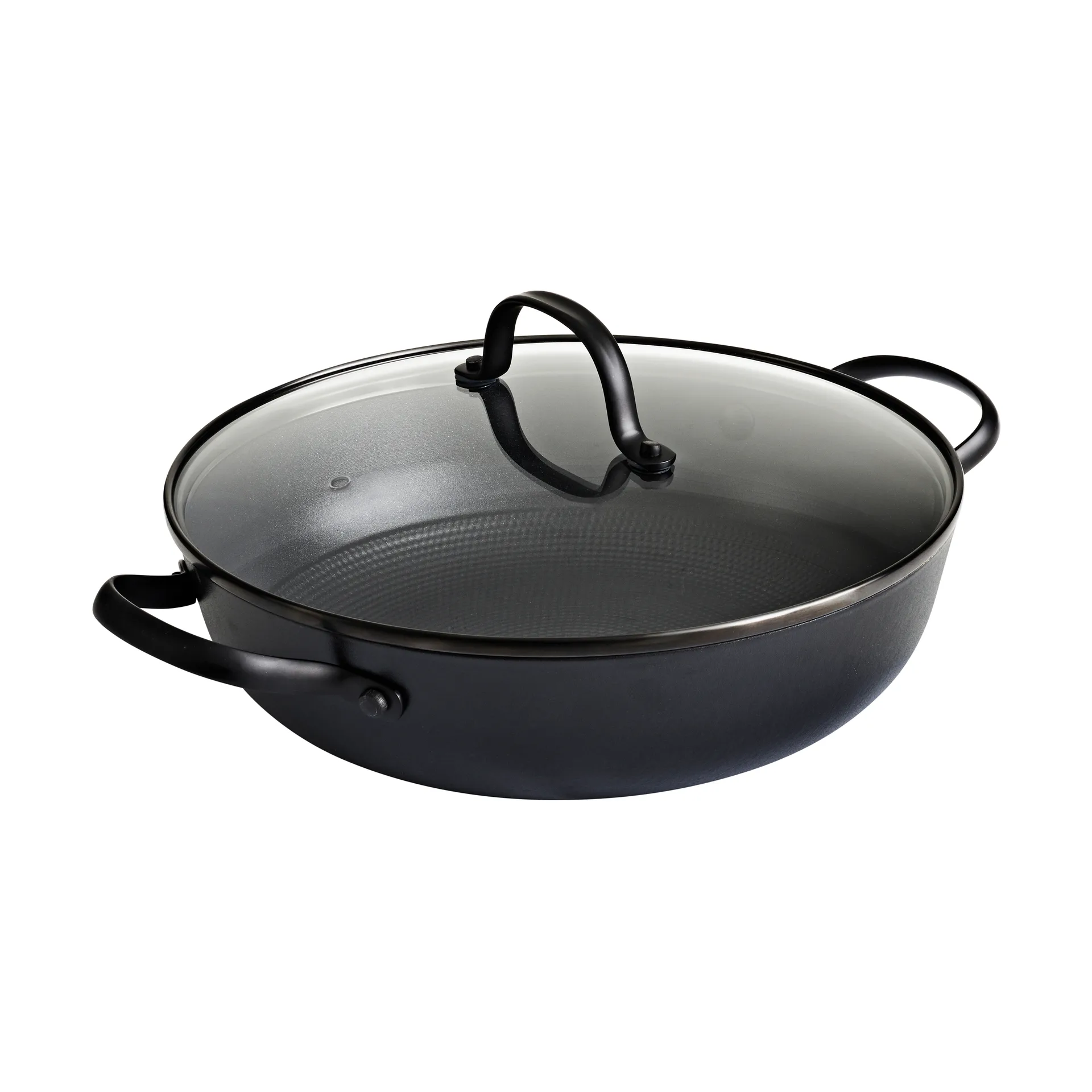 Casserole Satake en fonte légère avec couvercle en verre, 26 cm Satake