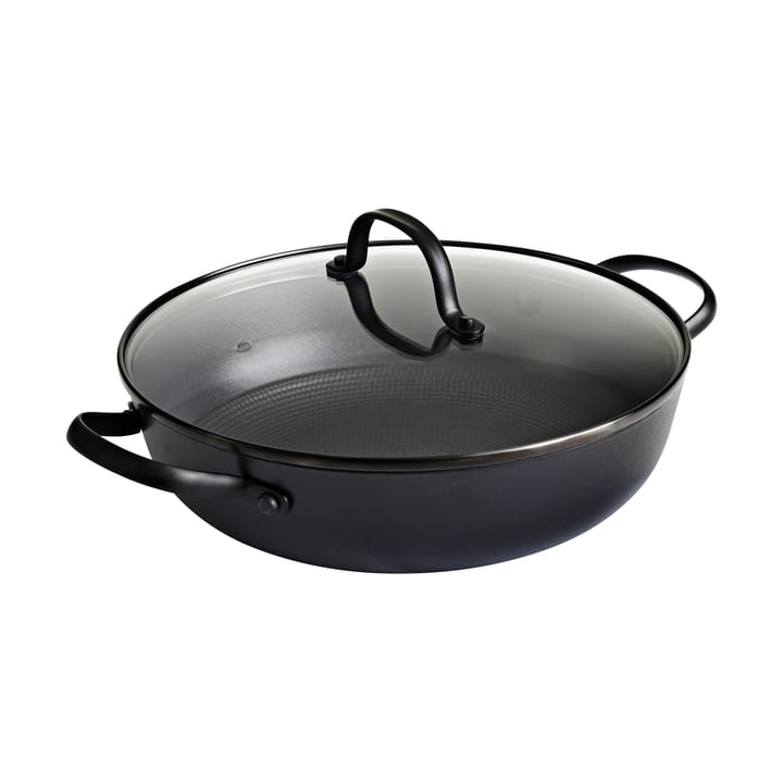 Casserole Satake en fonte légère avec couvercle en verre - 26 cm - Satake