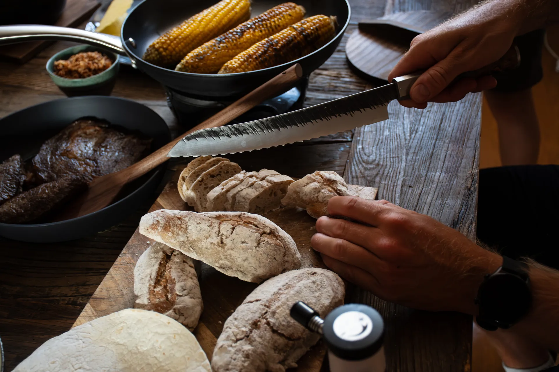 Couteau à pain Satake Ame, 23 cm Satake