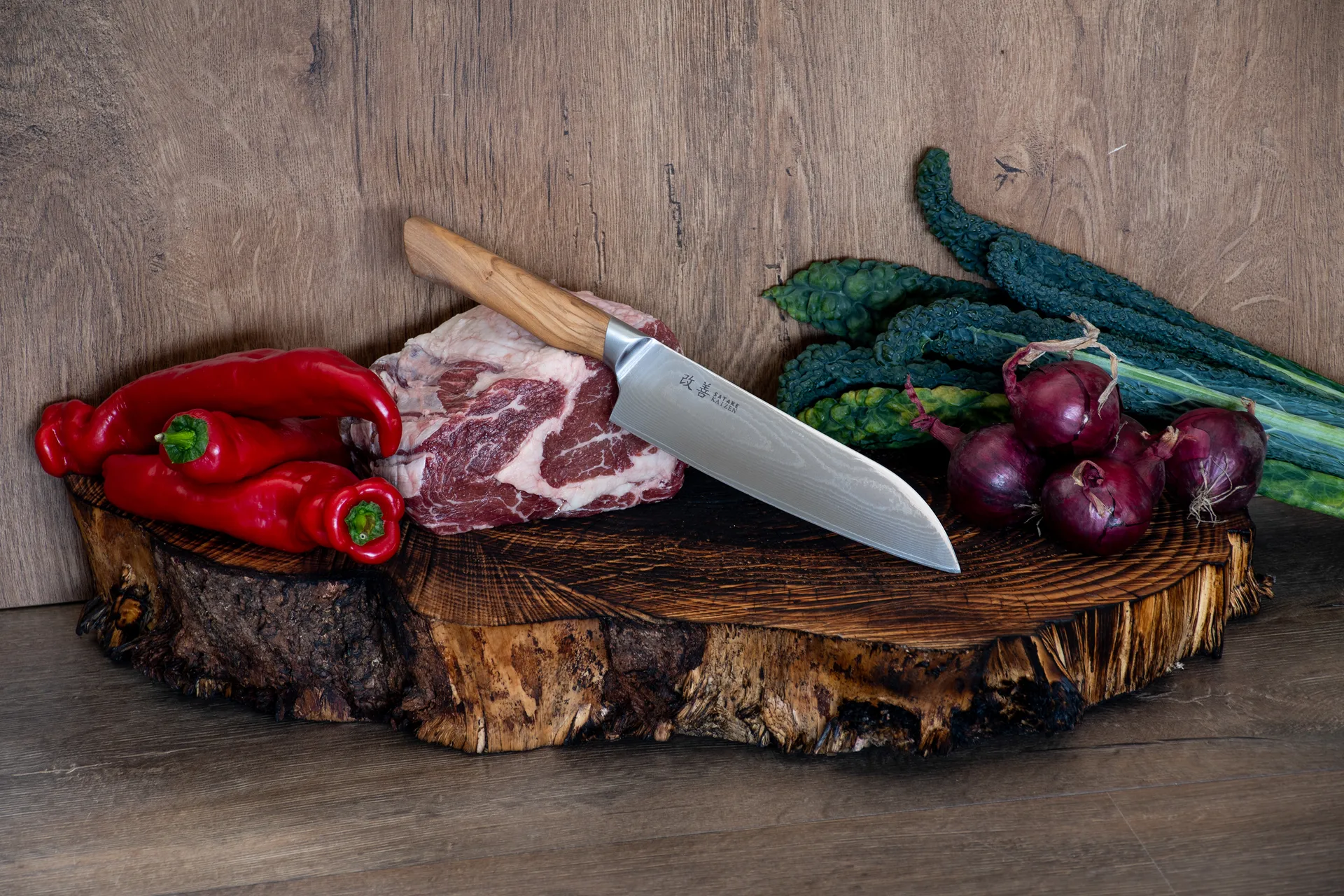 Couteau de chef Satake Kaizen Santoku, 18 cm Satake