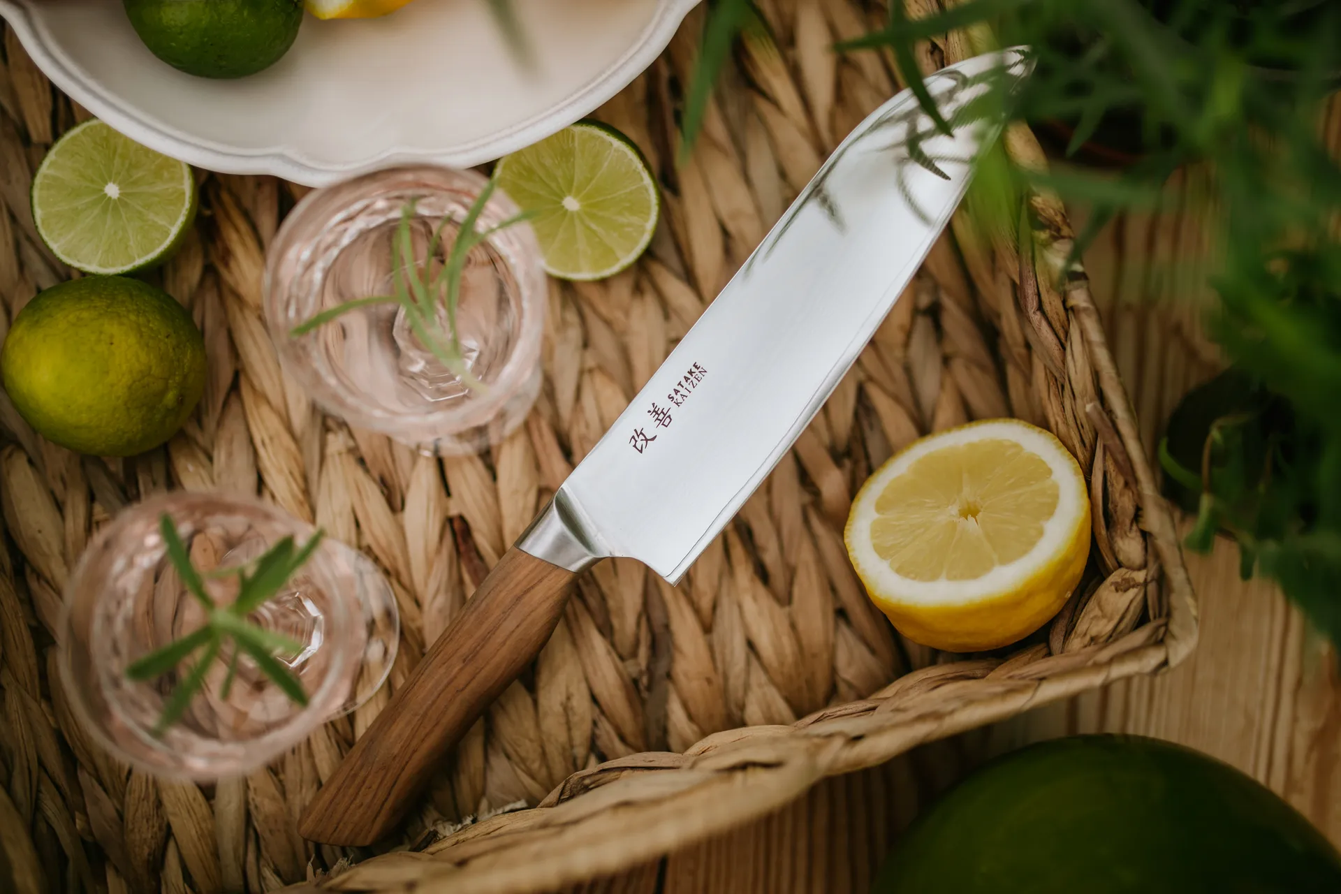 Couteau de chef Satake Kaizen Santoku, 18 cm Satake