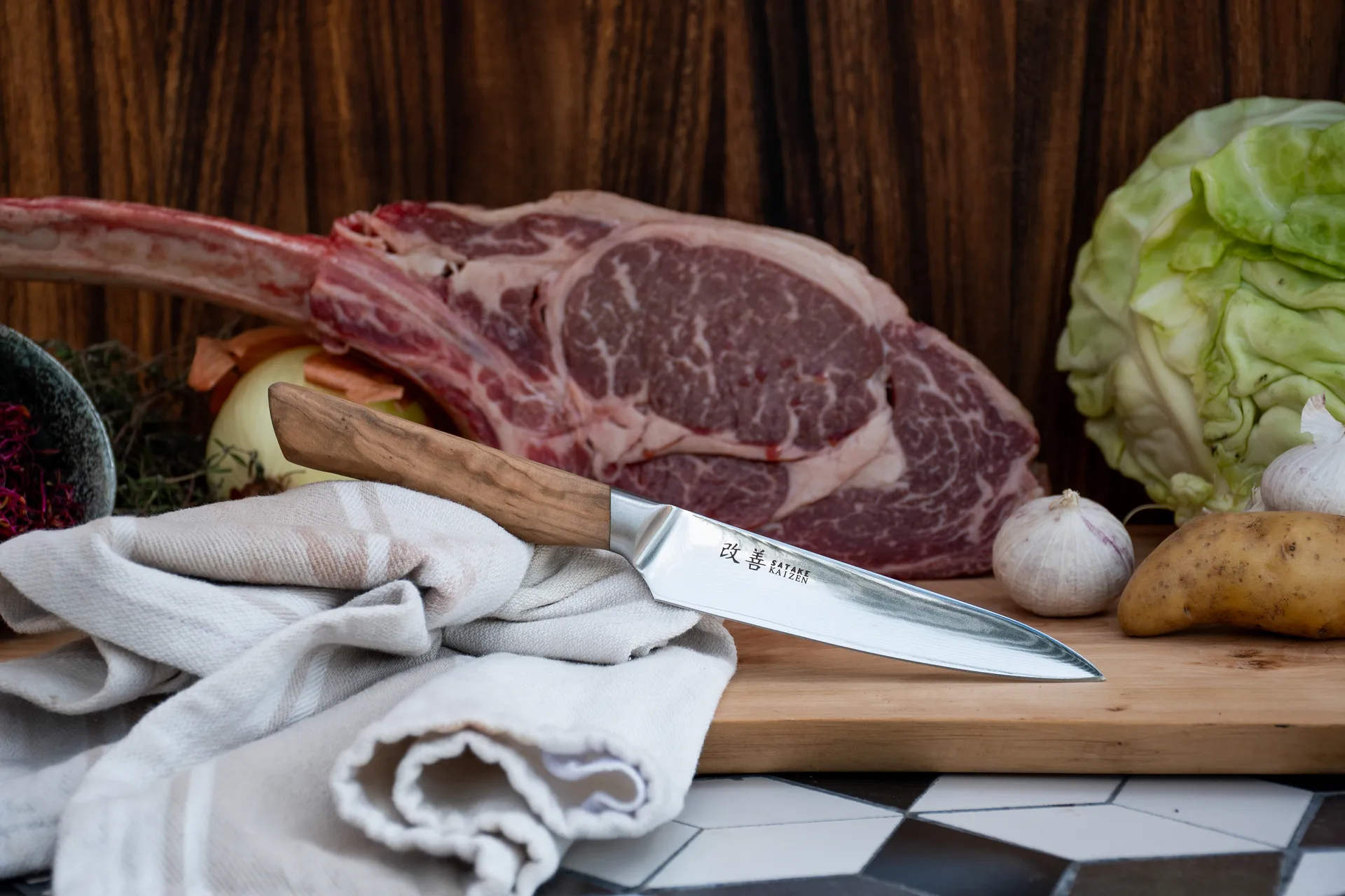 Couteau d'office Satake Kaizen Petty, 12 cm Satake