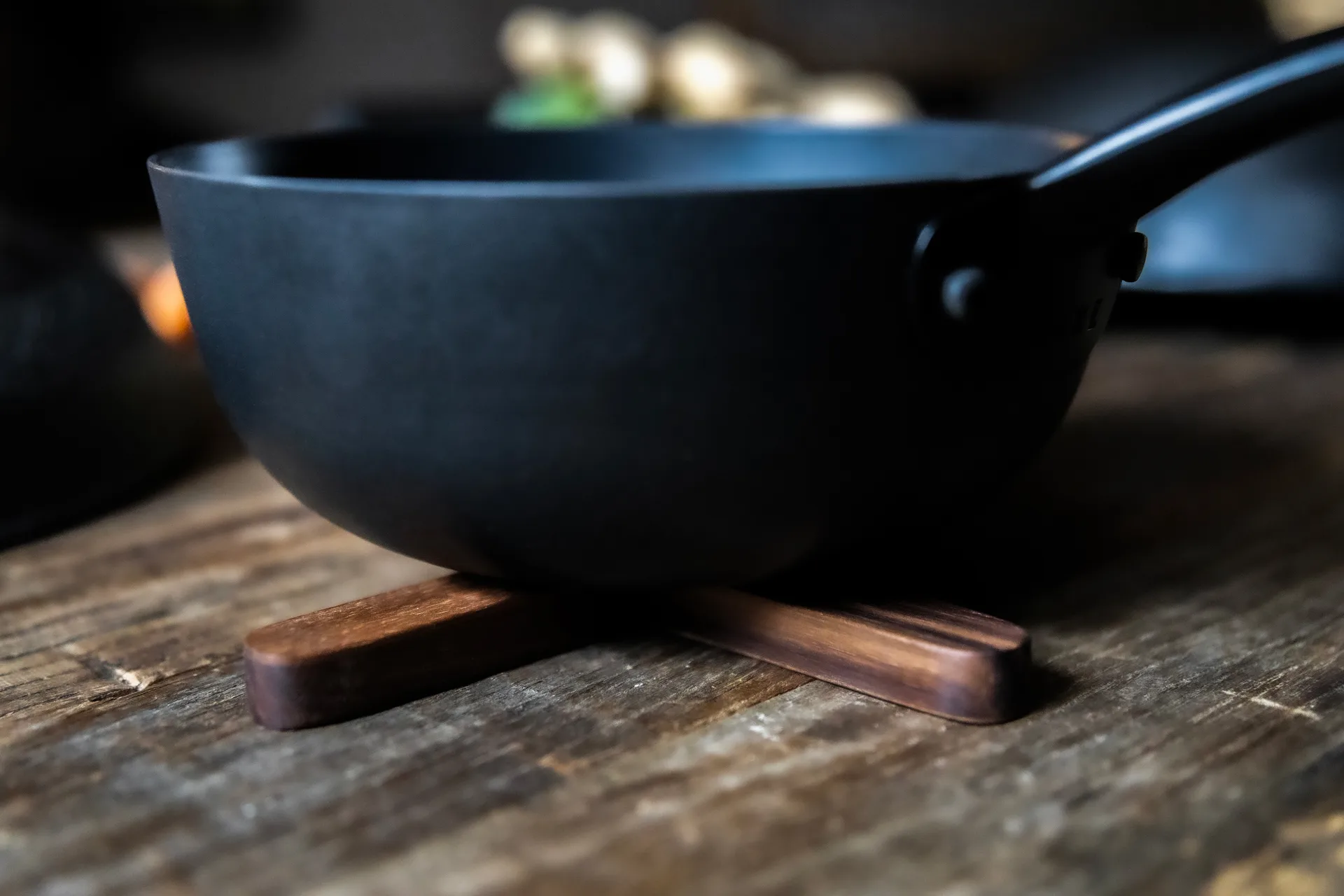 Dessous de plat magnétique Satake, Noyer Satake