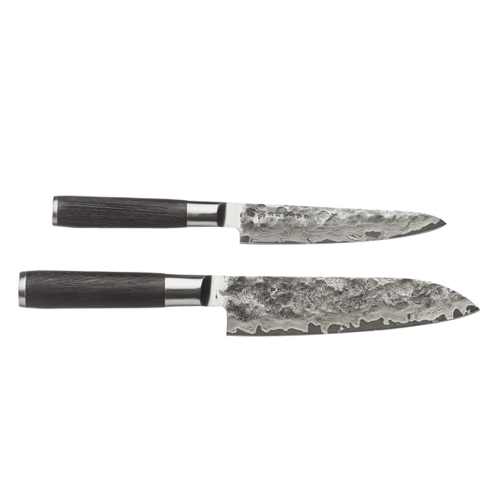 Ensemble de couteaux santoku & petty Satake Kuro - 2 pièces - Satake