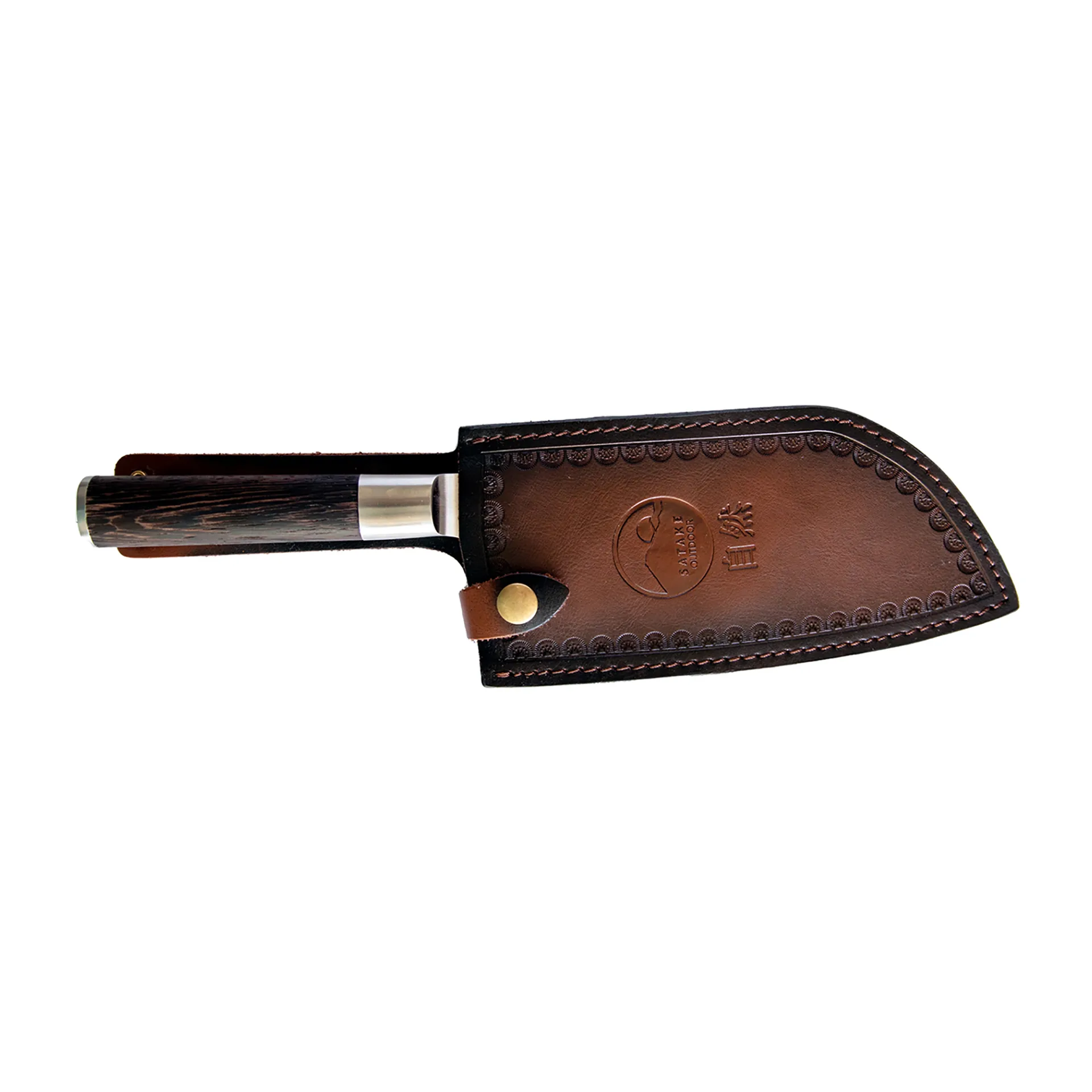 Kuro mori avec étui/saia, 19,5 cm Satake