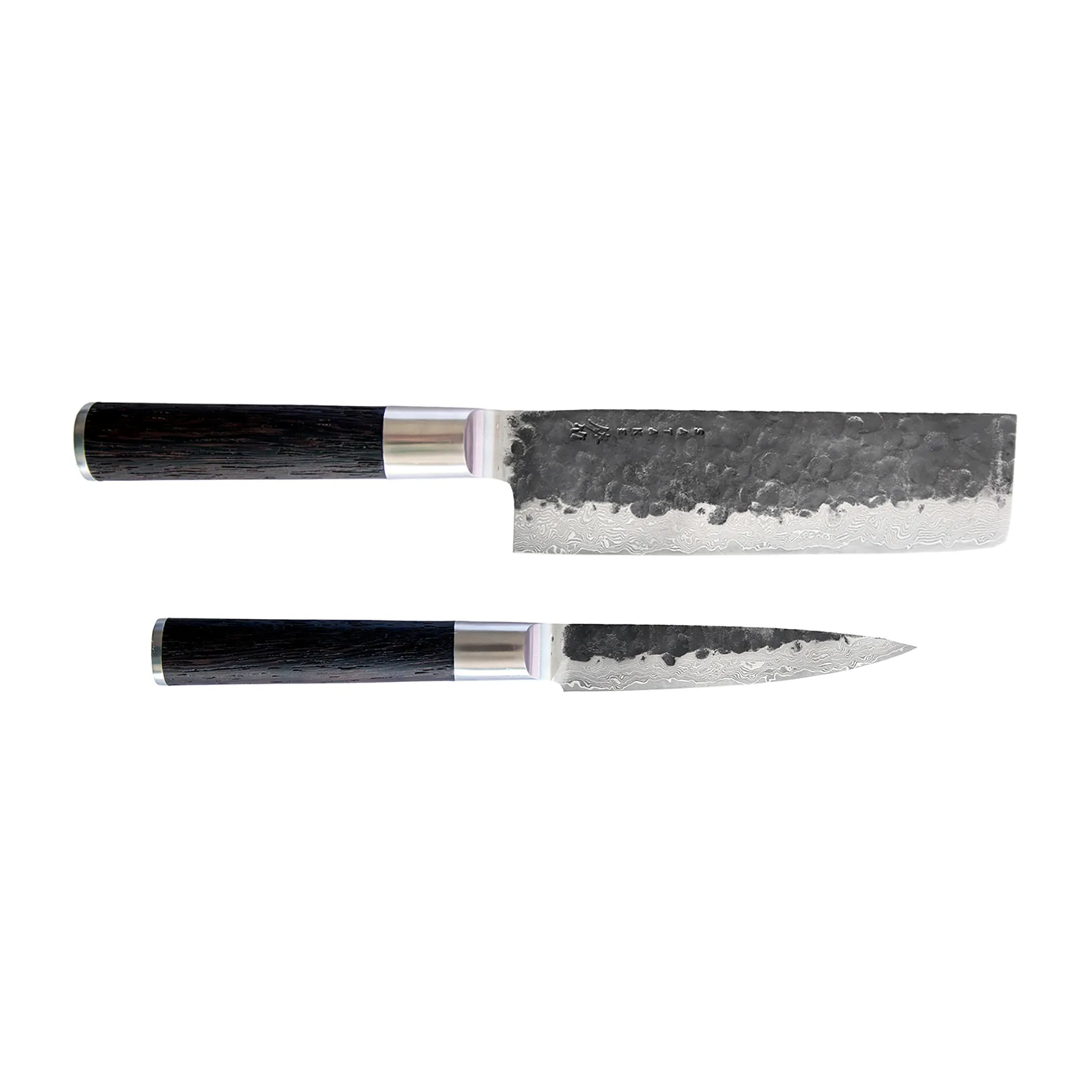 Nakiri Kuro 18 cm et Petty 11 cm, 2 pièces Satake