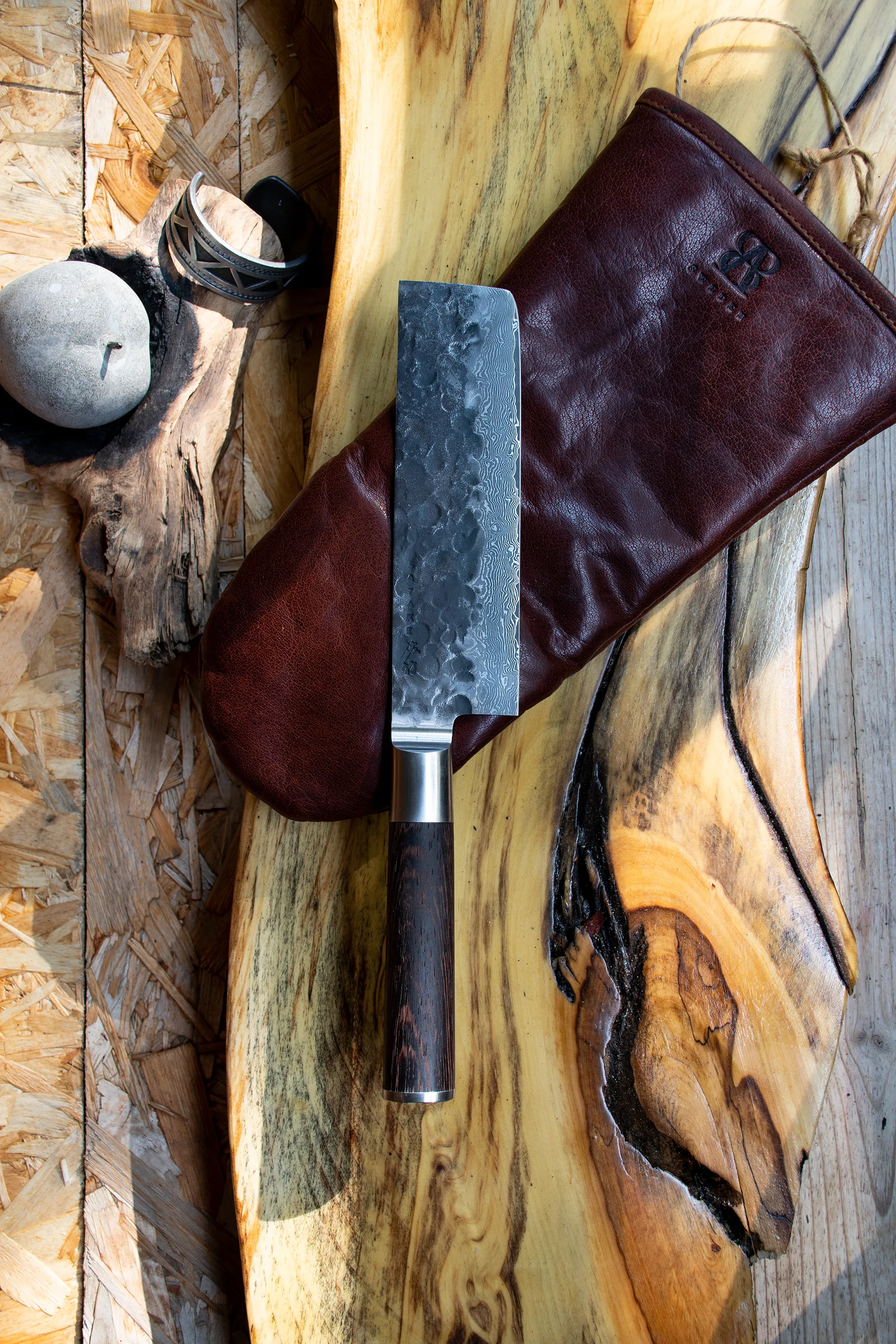 Nakiri Kuro, 18 cm Satake