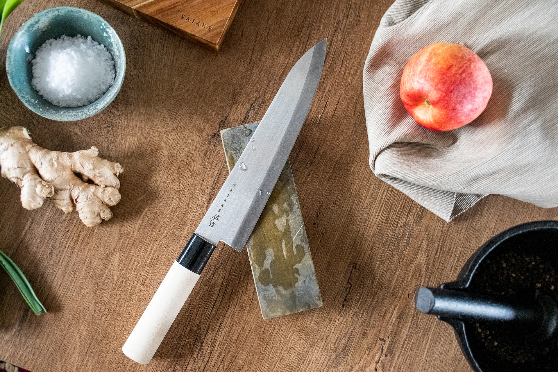 Pierre à aiguiser Satake, Grain 1000/3000 Satake