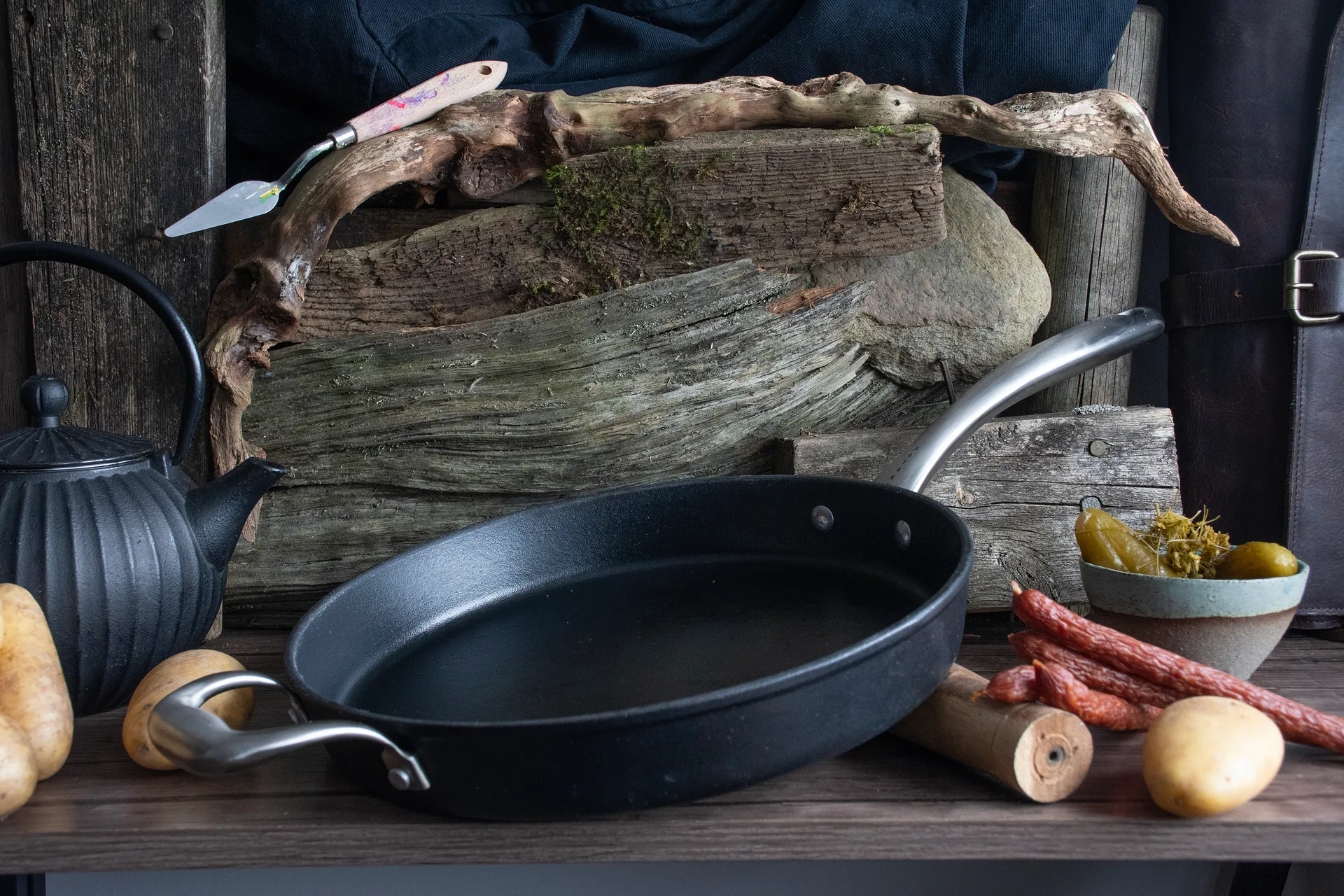 Poêle en fonte Satake, 29 cm Satake