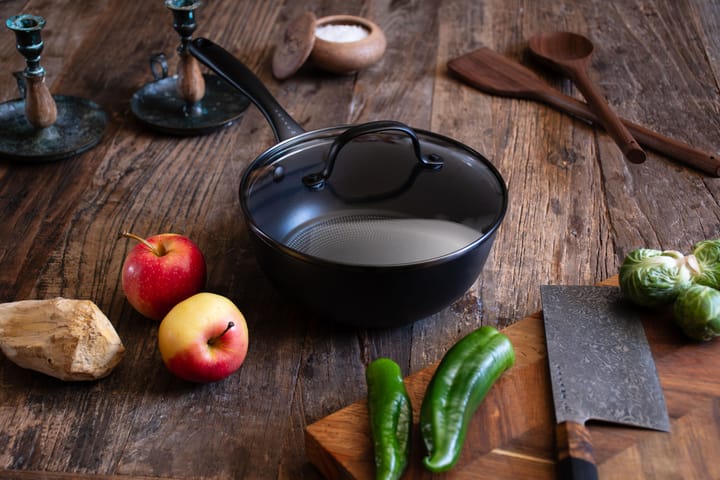 Satake Casserole sautés avec couvercle en verre 2 pièces, 2 L Satake
