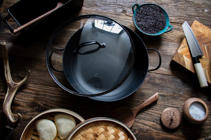 Sauteuse en fonte légère Satake avec revêtement céramique, 30 cm Satake