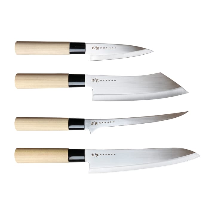 Miyabi - Couteau Nakiri de 6 1/2 po avec manche en bois de bouleau 5000MCD-B