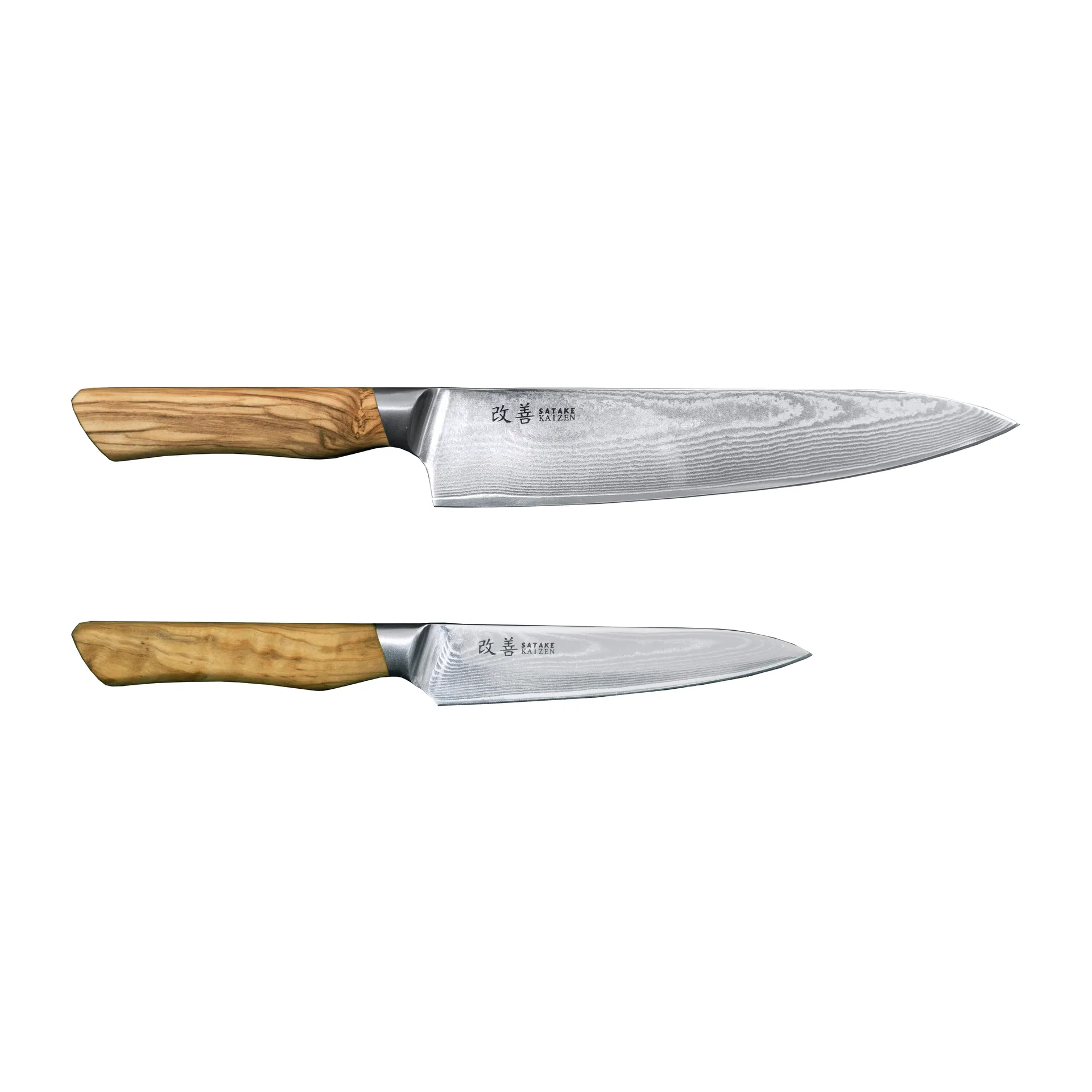 Set de couteaux Kaizen Gyoto 18 cm & Petty 12 cm, 2 pièces Satake