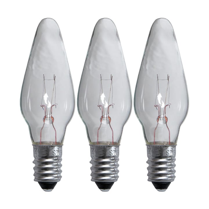 Ampoule Lit E10 lampe de réserve 55V Lot de 3 - Clair, 3W - Scandi Essentials