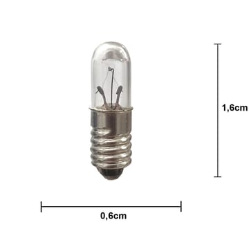 Ampoule Lit E5 lampe de réserve 12V 0,6W - Clair - Scandi Essentials