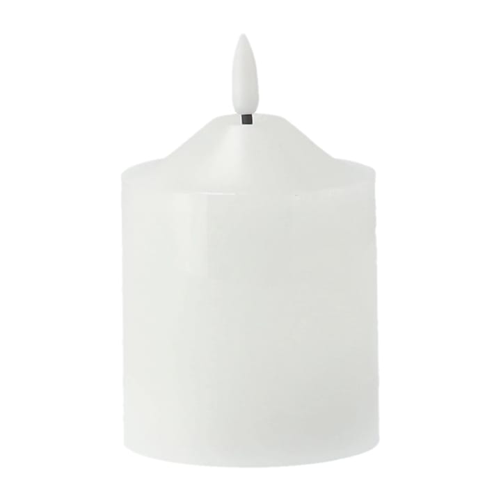 Bougie bloc LED Bright 12 cm - Blanc - Scandi Essentials