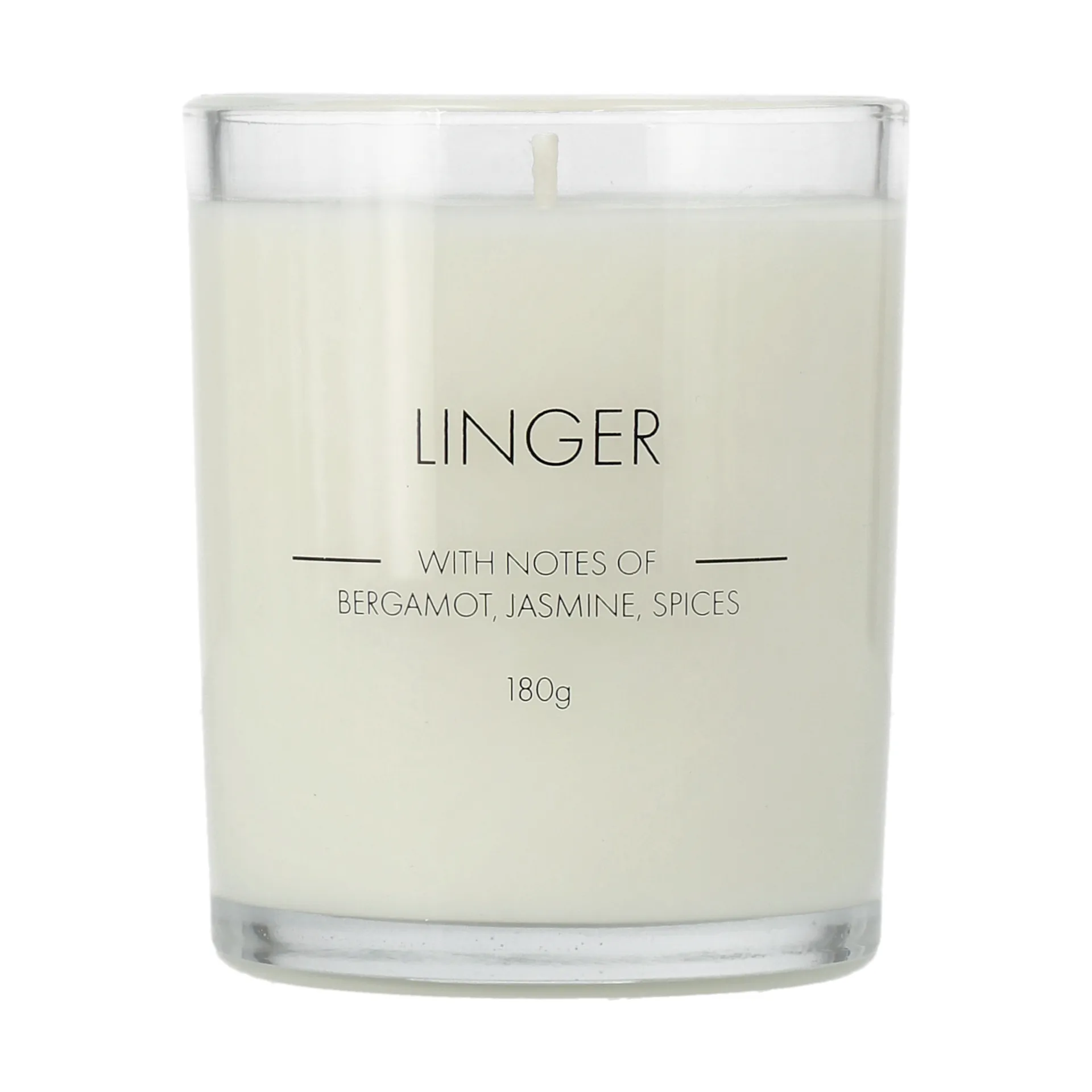 Bougie parfumée Linger, 180 g Scandi Essentials