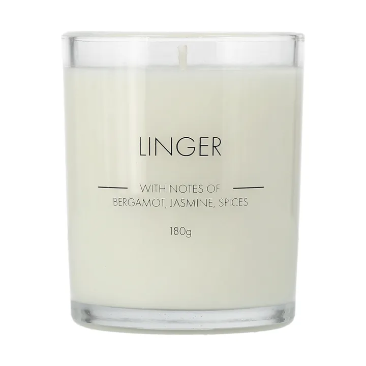 Bougie parfumée Linger - 180 g - Scandi Essentials