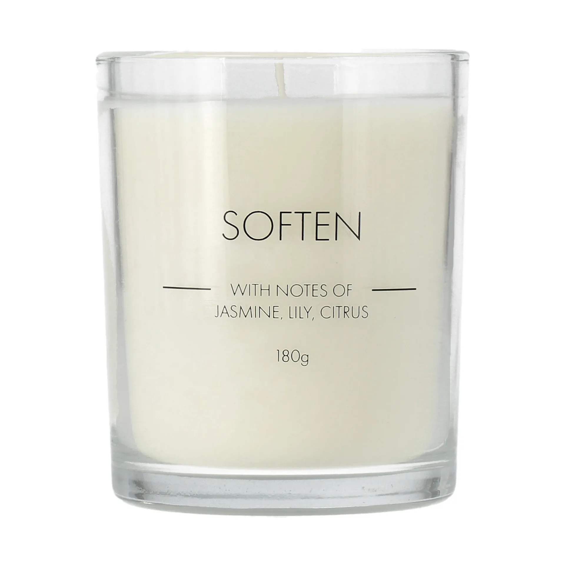 Bougie parfumée Soften, 180 g Scandi Essentials