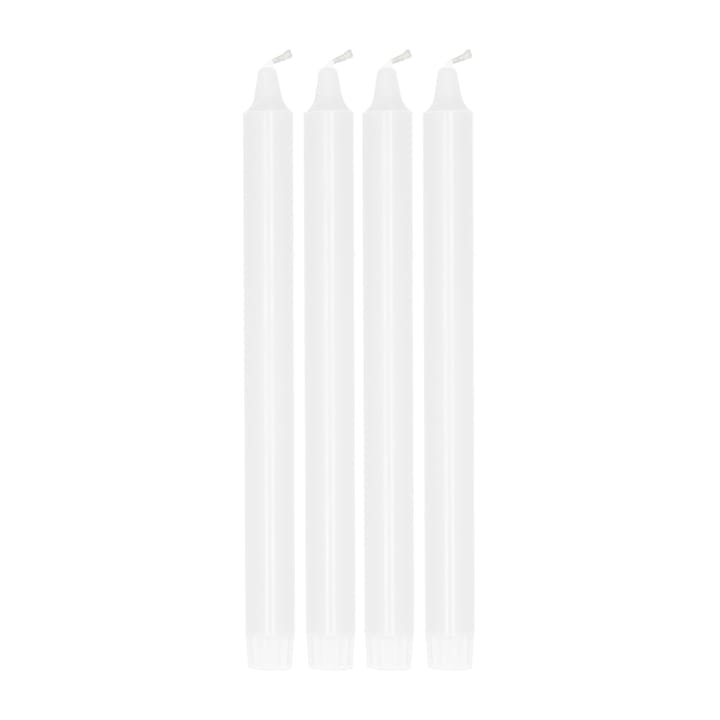 Bougie pour chandelier Ambiance 27 cm, lot de 4 de Scandi