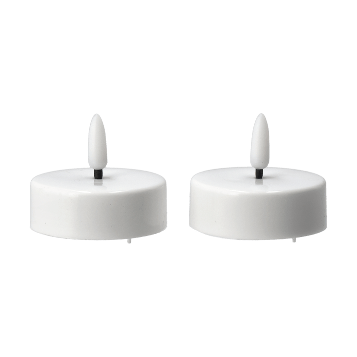 Bougies chauffe-plat Bright LED Ø5,8 cm lot de 2 de Scandi Essentials 