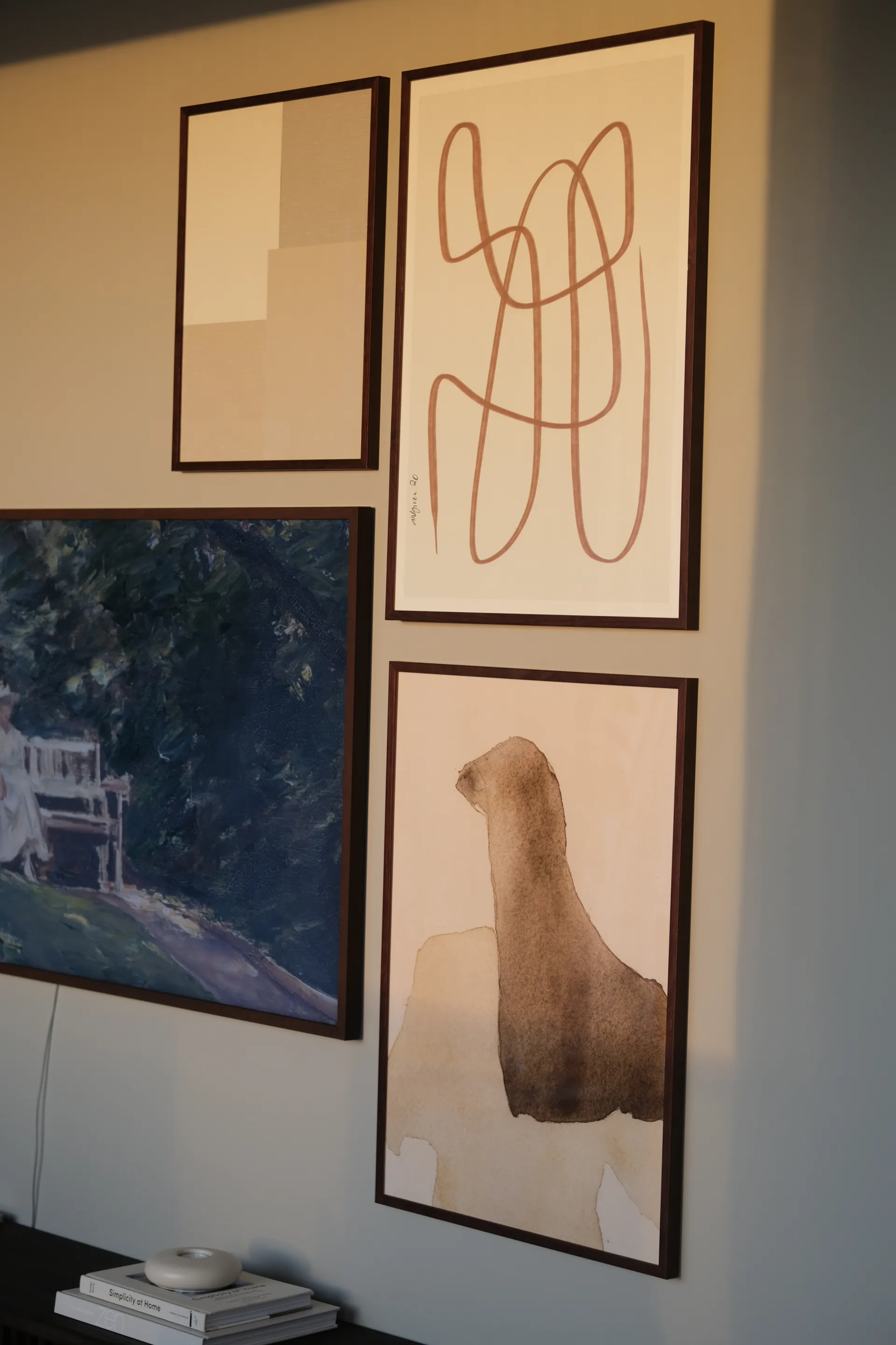 Cadre en noyer Stensö, 40x50 cm Scandi Essentials